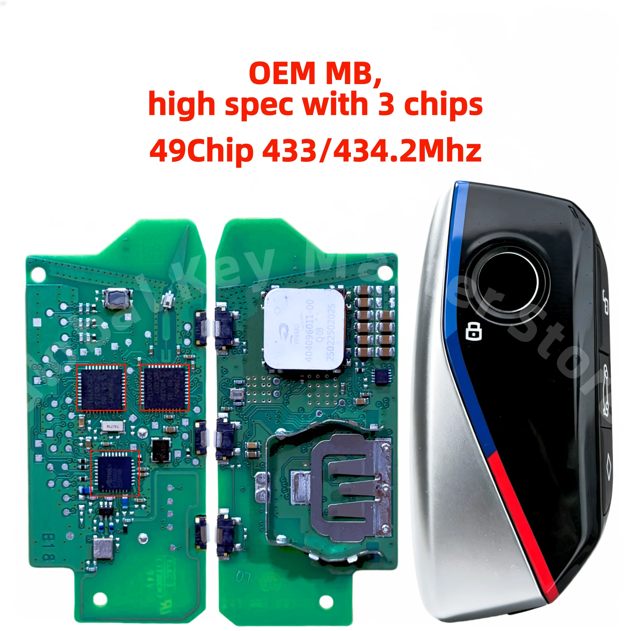 After Receiving the Order, a New Key Will Be Made Within Three Minutes, Suitable for Bmw 5/7/X3/Ix3/X5/X7 Series