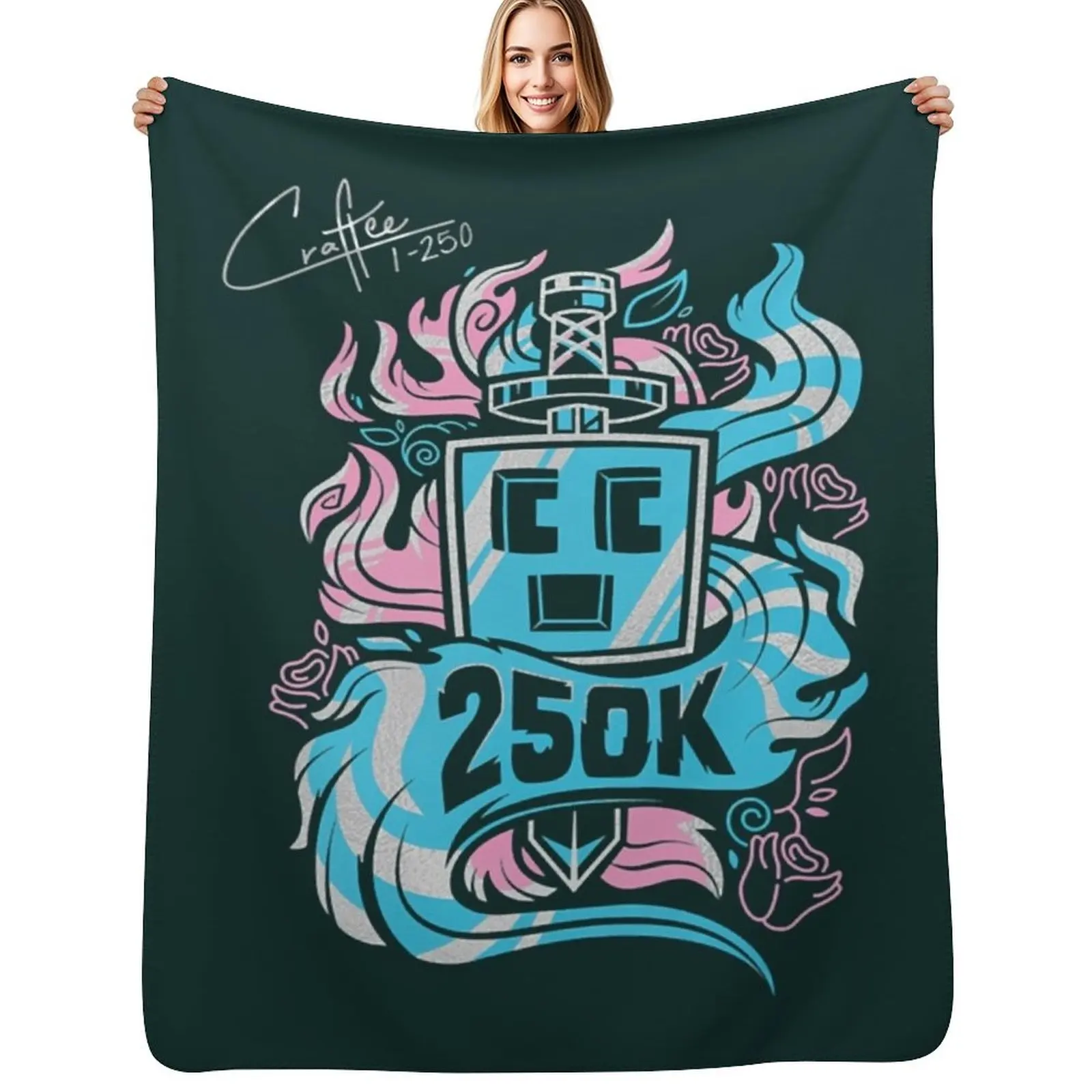 

Craftee 194 Throw Blanket Blankets For Sofas Plaid Warm Blanket