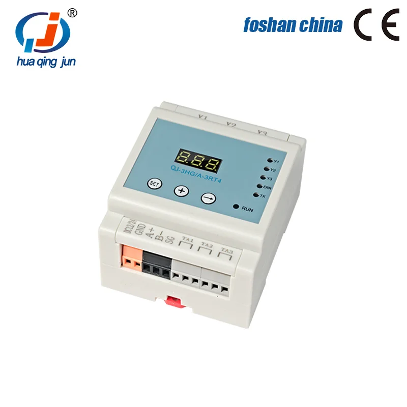 Chingjun 3-channel AC Current Detection Protection Module Current Transformers 400A Relay Output Real-Time Monitoring