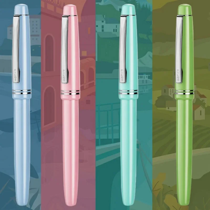 

Japan PILOT 78G 78G+ New Color Foutain Pen Iridium Pen Upgrade Version Italian Style Smooth Students Writing pen FP-78G+