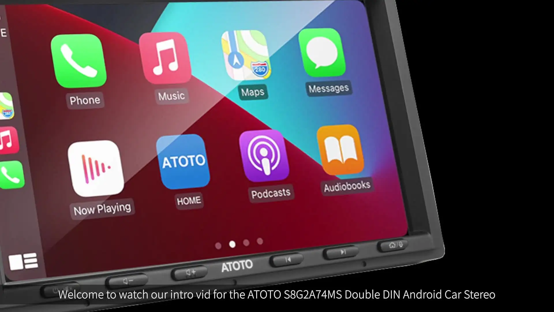 ATOTO S8 MS Android 2 Din Car Radio 7 Inch QLED Display Car Stereo