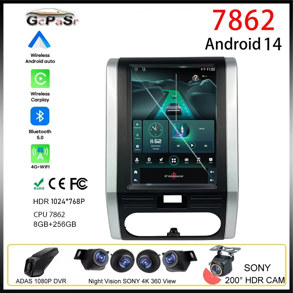 9.7 Inch For Nissan X-Trail X Trail 2 T31 MX6 2007 - 2015 Android Car Radio Multimedia Auto Video Player Navigation GPS Carplay