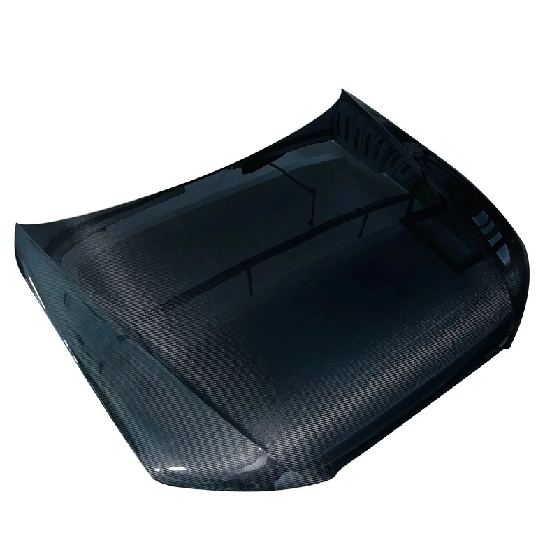 High Quality Vented Lightweight Carbon Fiber Engine Hood Fit For Audi A5 S5 RS5 B8 Heat Dissipation Holes Performance Body Kit P