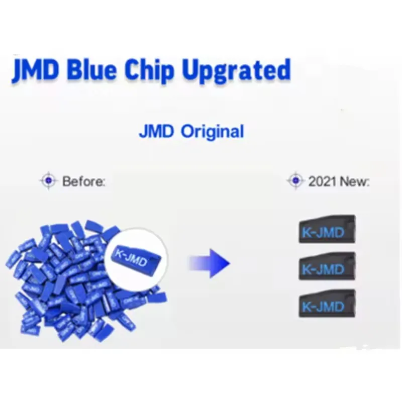 5-20pcs  Original Jmd King Chip for Handy Baby Car Key Chip for Clone 46 48 4c 4d G T5 Chips K-jmd Blue Chip