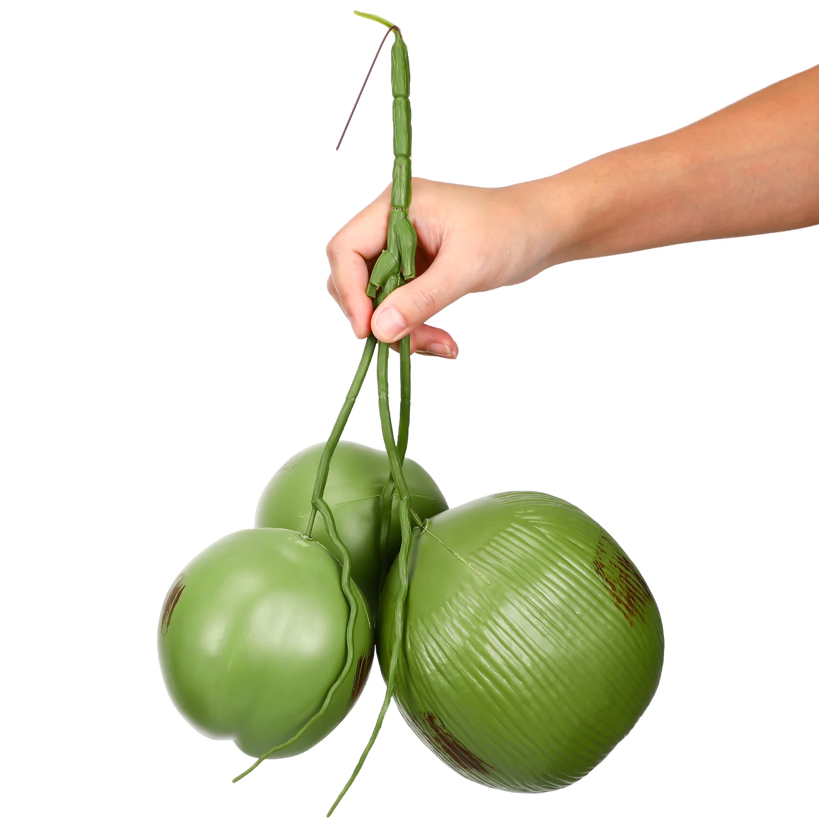 

1 Bunch Lifelike Fake Coconuts Artificial Party Decor Photo Props Coconut Ornament Home Event Decoration Green
