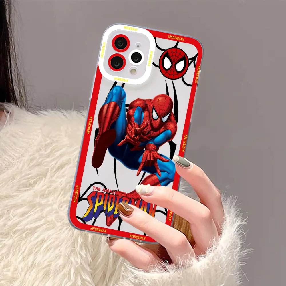 Marvel SpiderMan Iron Man Deadpool Cover For VIVO V29E V27 V27E V25 V23 V23E V21E V21 V20 V20SE Y19 Y17 Y17S Y16 Y15S Y12S Case