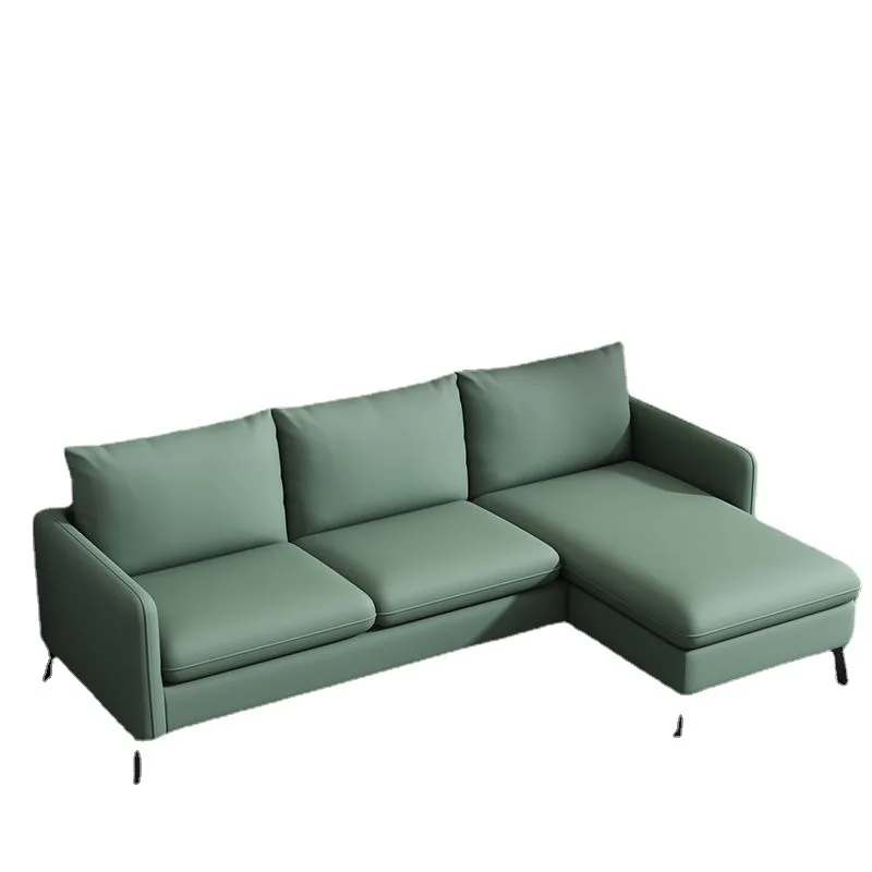 

Italian style, sofa, small apartment, bedroom, double, technical cloth, light luxury, living room