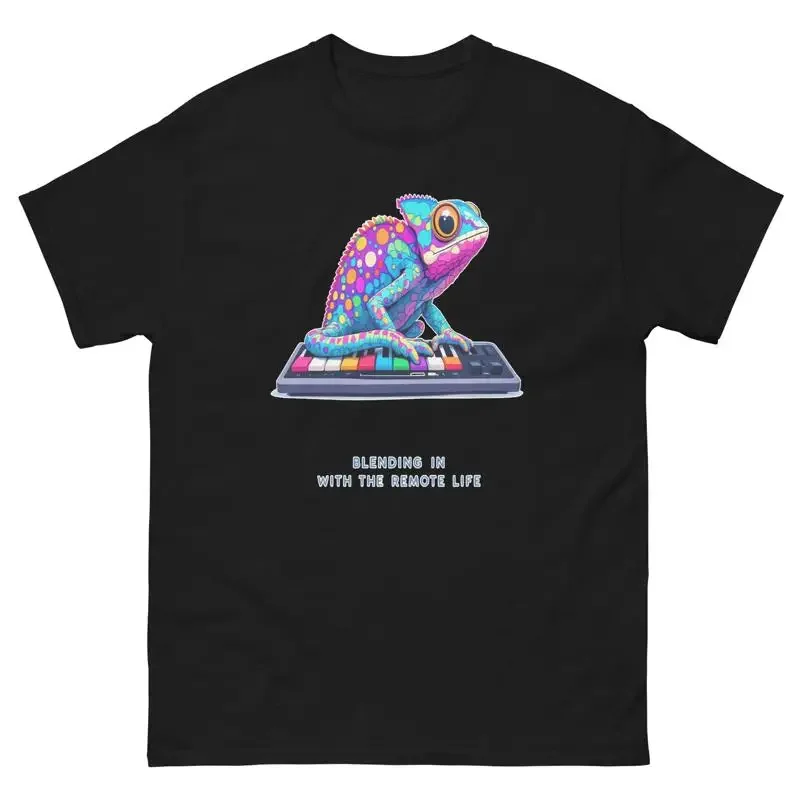 Blending In With The Remote Life Funny Work From Home T Shirt