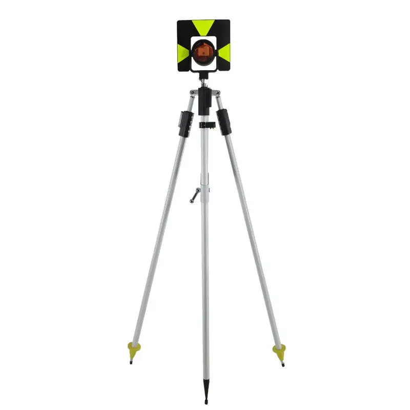 For prism with frame centering rod/total station prism frame bracket 2m gps/rtk single rod