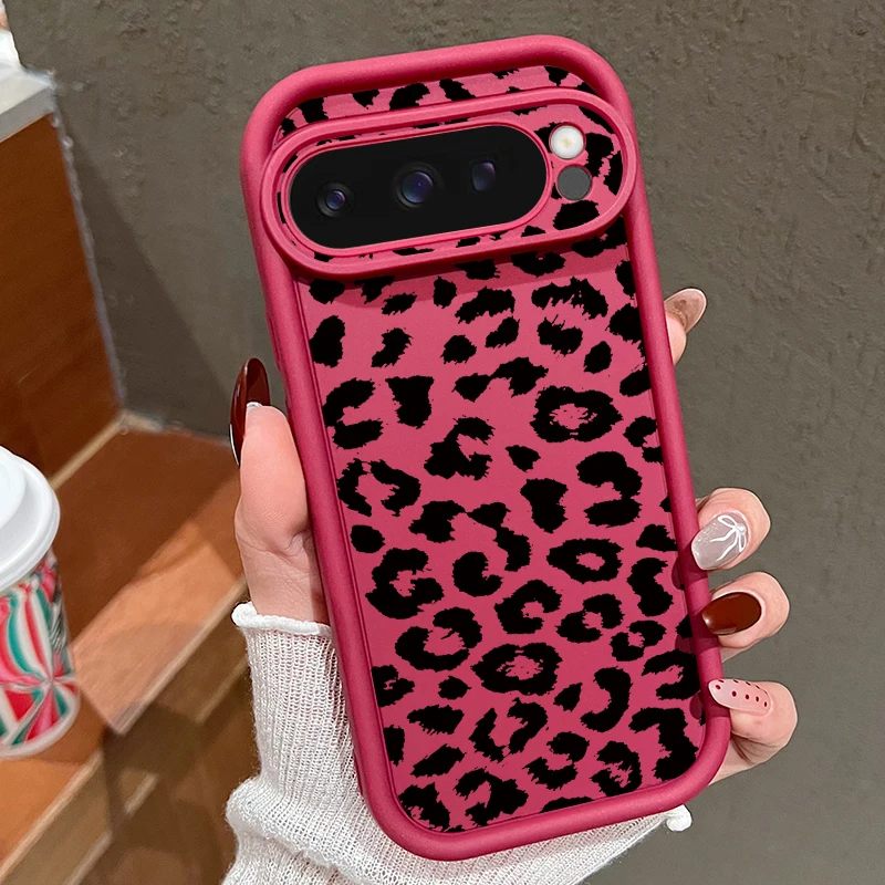 Weiche TPU-Handyhülle mit Leopardenmuster für Google Pixel 10 8 Pro 9A 8A 10 9 Pro XL 7A, stoßfeste Silikonhülle für Pixel 9 8 7 Pro – Detail 8