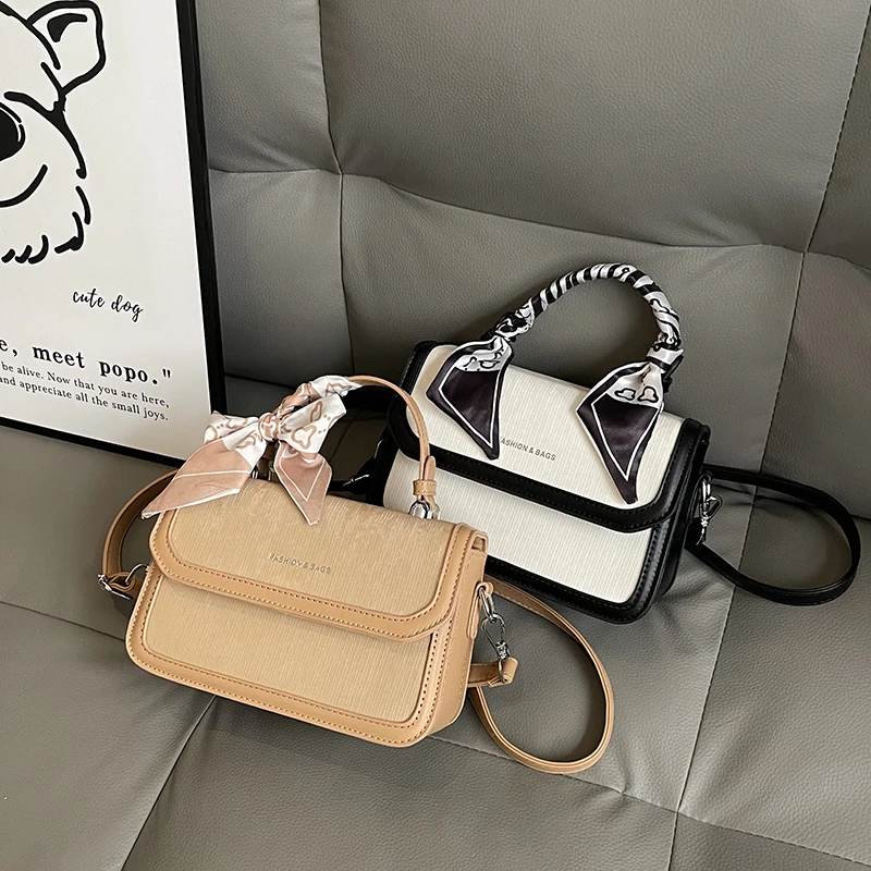 

Casual Chic Small Square Bag - Elegant Korean-Style Crossbody Shoulder Handbag, Versatile & Trendy