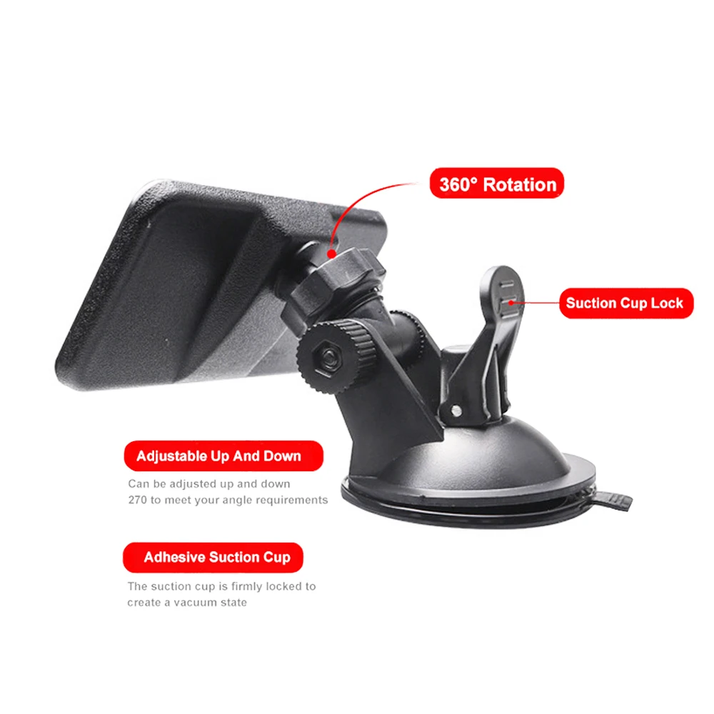 Adjustable Car Mirror Adjustable Child Observation Mirror Shatterproof Car Interior Rear View Mirror 360 Degrees Rotatable