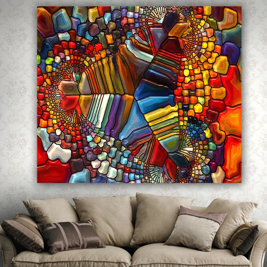 

Настенный гобелен-плед с простым узором, 1 шт., для декора дома, с принтом