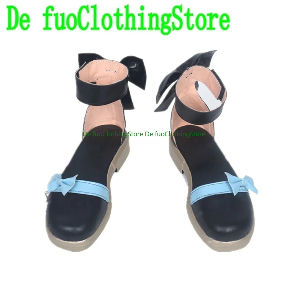 

Black Butler Book of the Atlantic Elizabeth Ethel Cordelia Midford Cosplay Shoes Boots Game Halloween W257 DefuoClothing Shoes