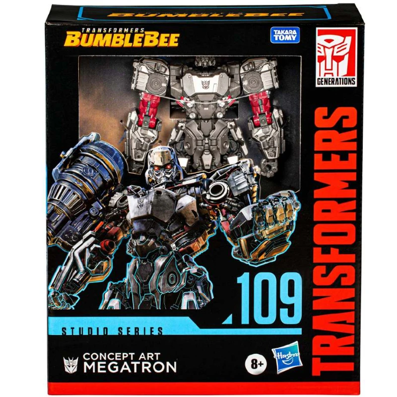 Op voorraad Hasbro Transformers Classic Toy Studio Series SS-109 Leader Class Megatron Actiefiguur Robot Speelgoed Verzamel Cadeau Hobby's