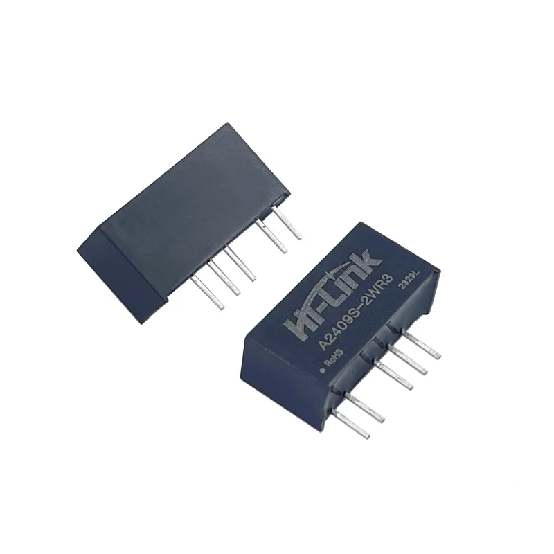 Hi-LINK, новый двойной выход, 10 шт./партия, Φ 21,6 ~ 26,4 V 24V DC to 2W 9V, A2409S-2WR3 DC модуль преобразователя источника питания