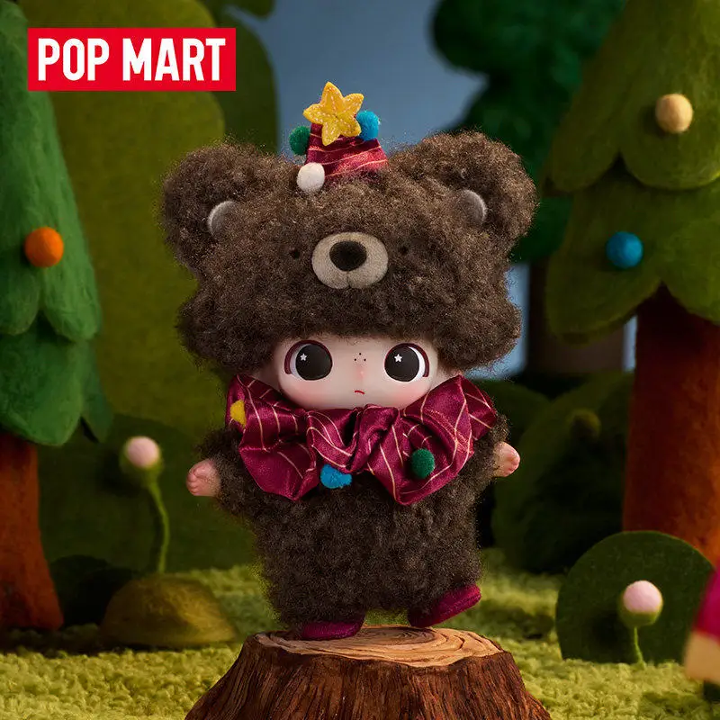 

New POP MART DIMOO The Secret Theatre Club Series Vinyl Plush Pendant Blind Box Anime Figure Collection Toys Birthday Gifts