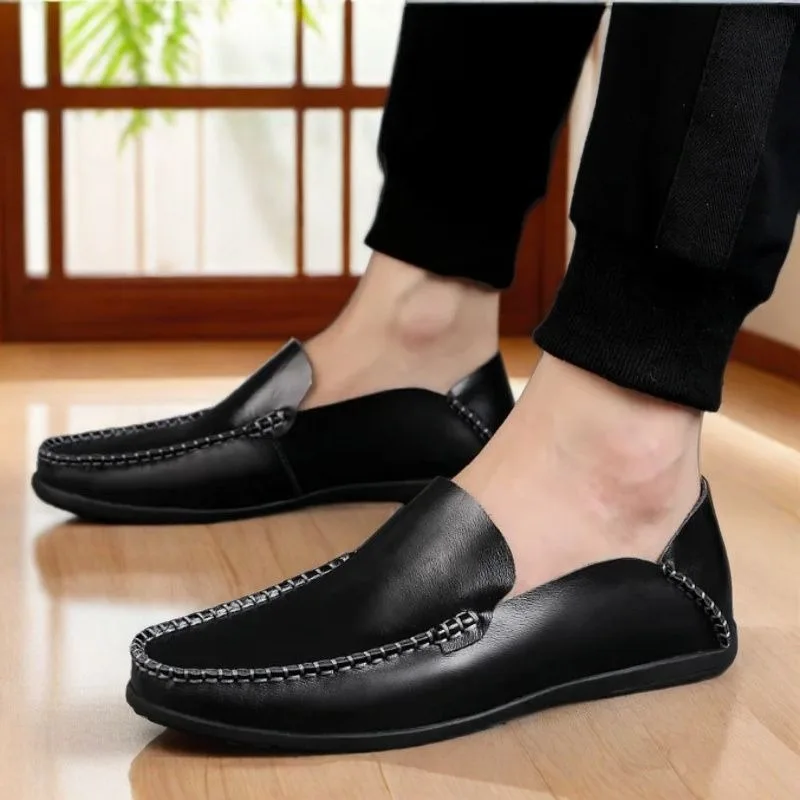 Lazy pedal Doudou shoes, daily business shoes, fashion classics, high-quality casual business loafers