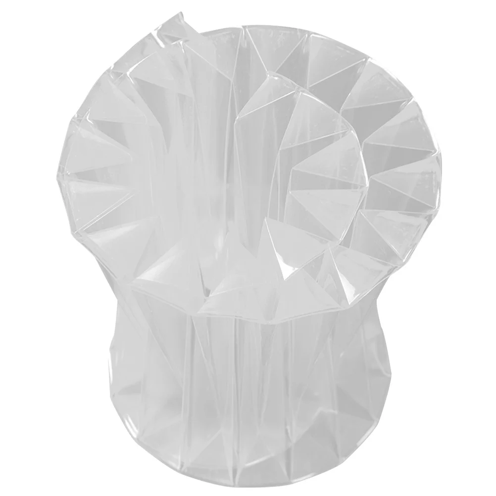 

Cake Fondant Collar Transparent Irregular Origami 3D Design Mousse Cake Edge Mold DIY Baking Tool Fondant Mold