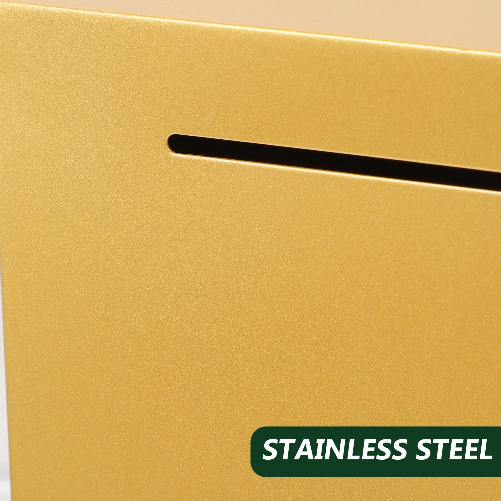 

Stainless Steel Piggy Bank Unbreakable Money Piggybank Metal Sealed Tin Savings Jar Only and Out Adult for Real