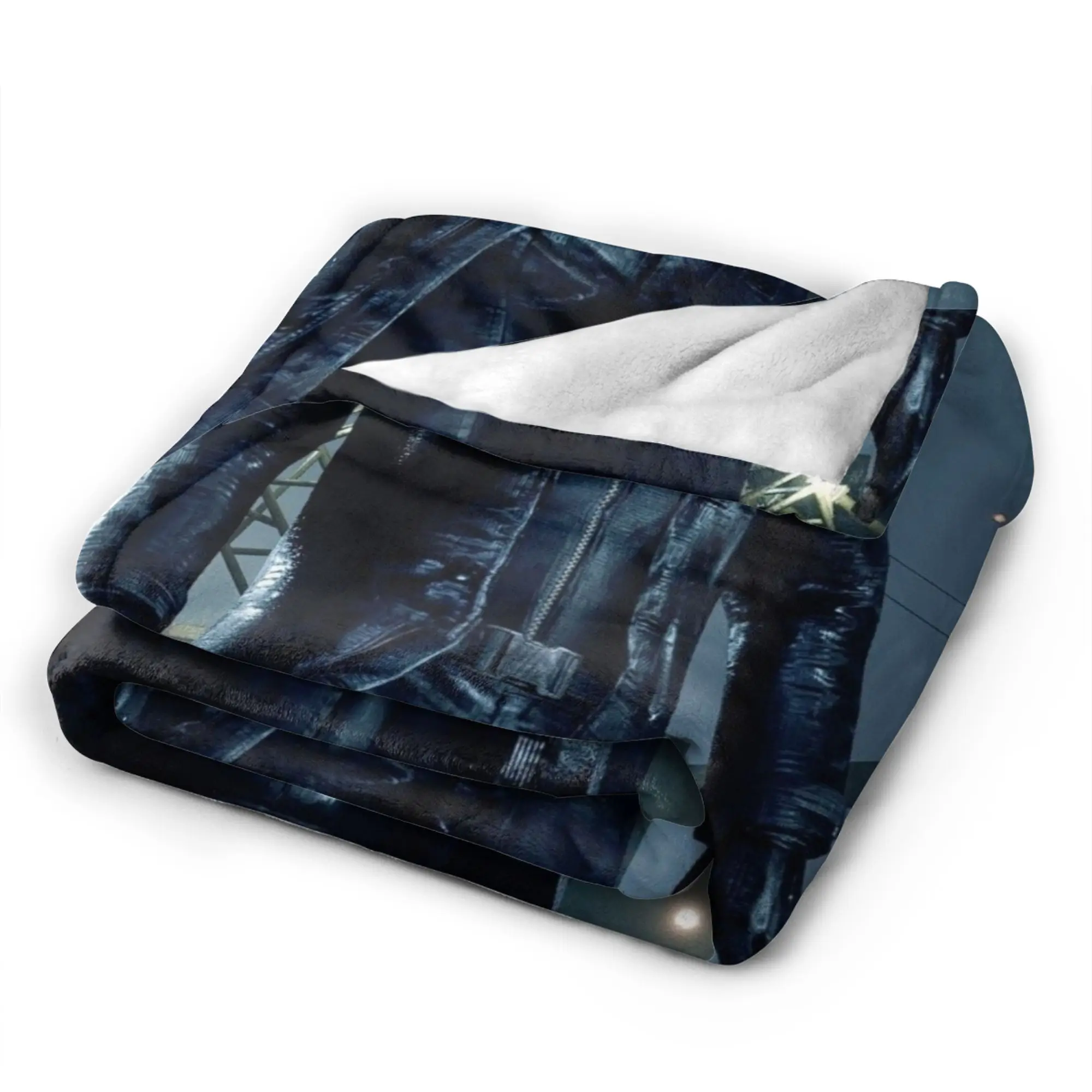 بطانية ألبرت ويسكر بطانيات رمي فائقة النعومة للسرير مقاس 50 × 60 بوصة لحاف متعدد المقاسات #4