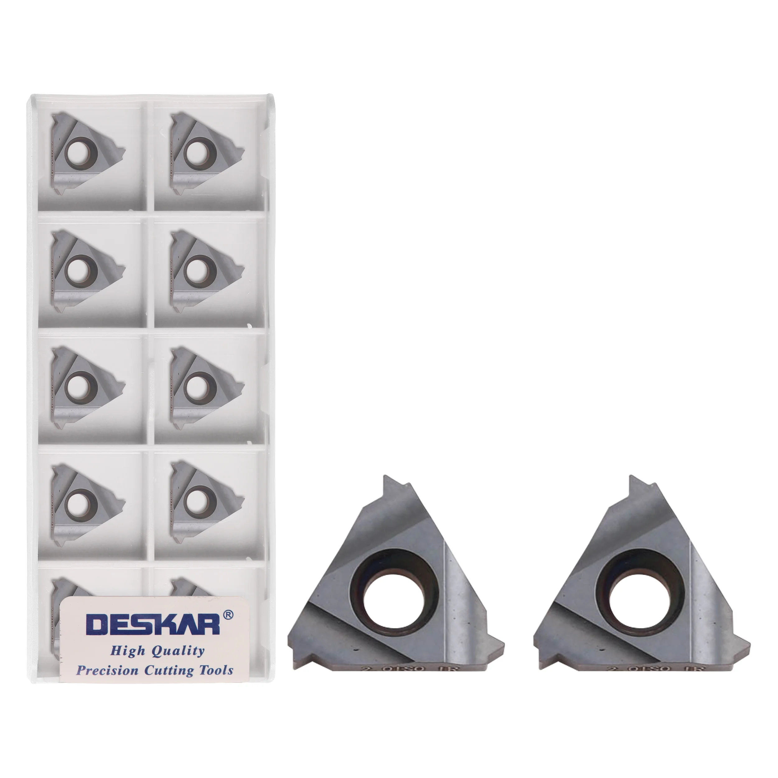 16IR 0.5ISO 1.0ISO 16IR 1.25ISO 1.5ISO 16IR 2.0ISO 2.5ISO 16IR 3.0ISO 3.5ISO inserti in metallo duro LDA utensili per tornitura di filettature metalliche CNC