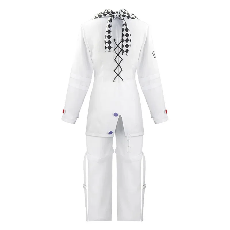 Kokichi Oma Cosplay Costume Wig Anime Danganronpa V3 Ouma Suit Cloak Hat Women Men Halloween Carnival Party Outfits Role Play