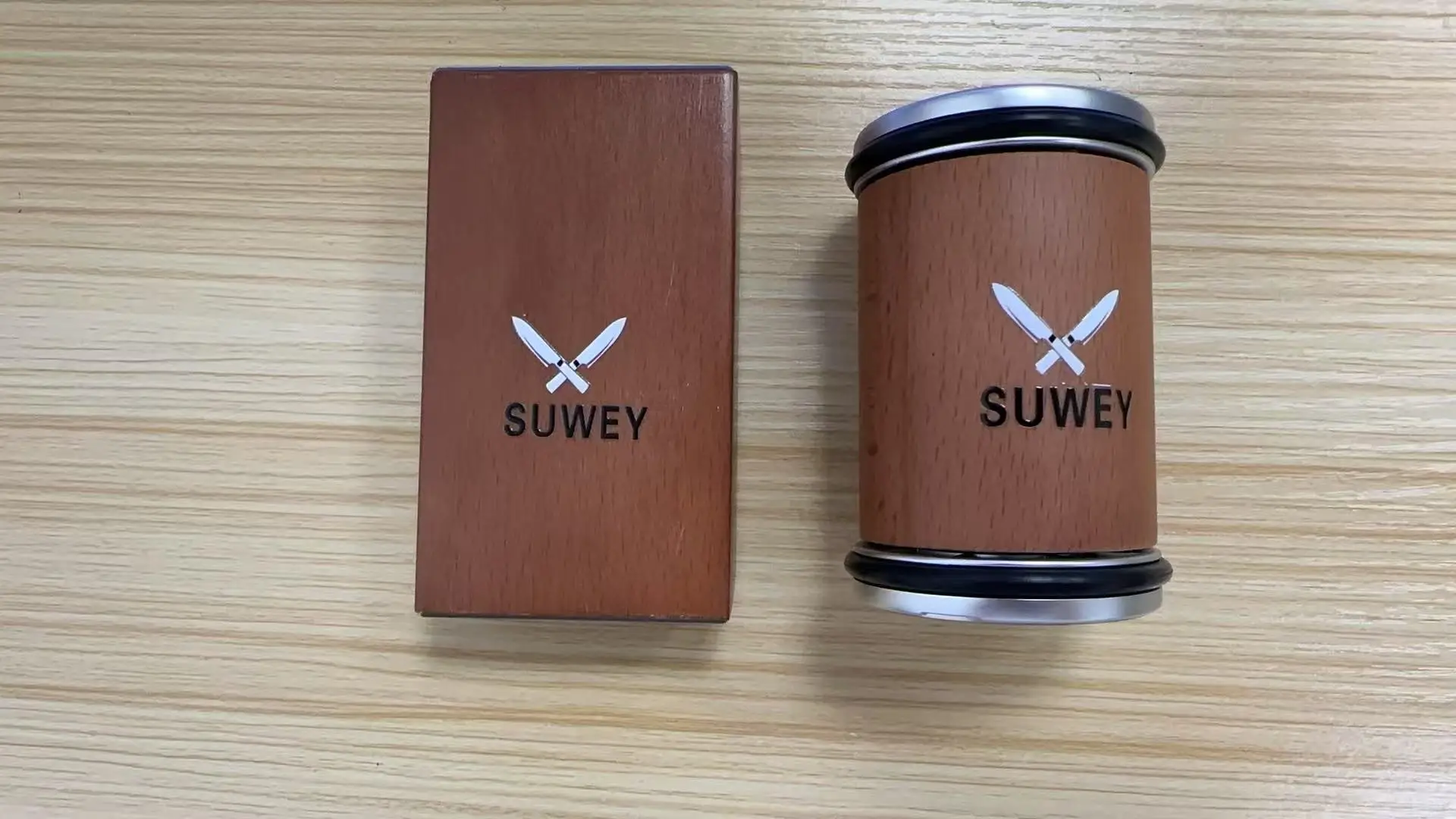 

SUWEY точилка для ножей sapele, магнитный держатель, точильный камень, набор точильных камней, угловой ролик 15 и 20 градусов
