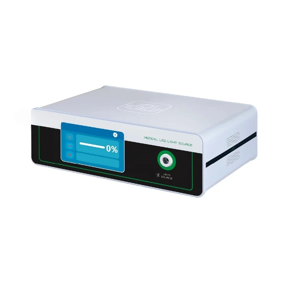 85W Por LED Fiber Optical Microscope with Cold Light Optimal Lighting Source Operations ENT Light