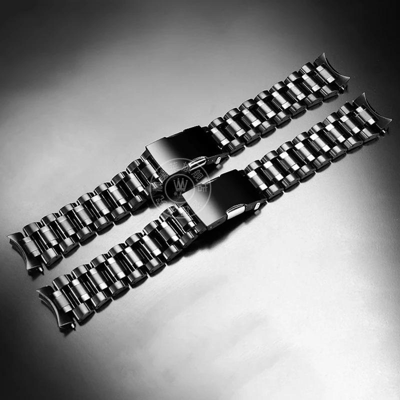 الصلبة الفولاذ المقاوم للصدأ الساعات ل المواطن الأزرق الملاك الرجال راديو موجة ساعة JY8074 JY8085 سلسلة 22 مللي متر سوار معدني الإكسسوار