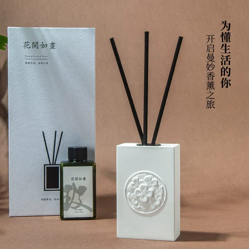 100ml Various Vases Aromatherapy Essential Reed Diffuser Oils Tea Flower Hotel Home Fragrance Air Freshener Gift Oolong Hilton