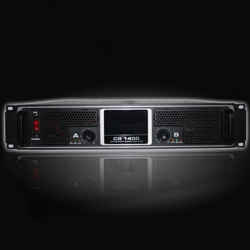 Factory Professional 2U 250*2W CS1400 Digital Power Amplifier Professional CS Series