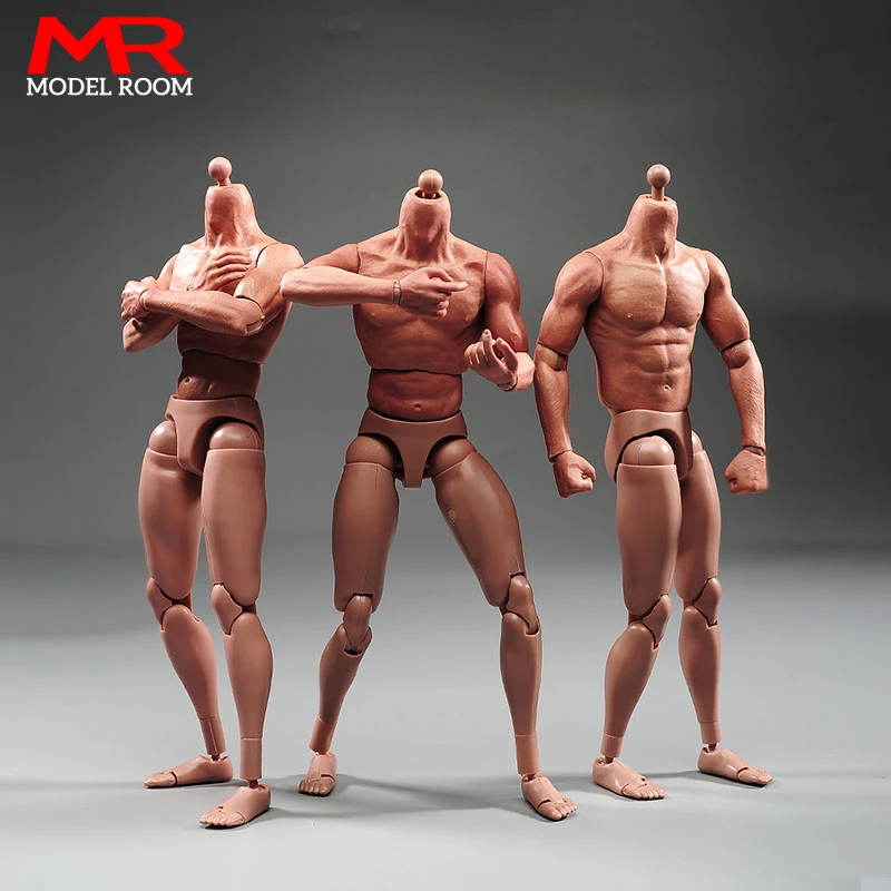 ZCTOYS S001 S002 S005 1/6 Werewolf Logan Muscle Joint Body 12-inch Male Soldier Super Flexible Action Figure Body Model