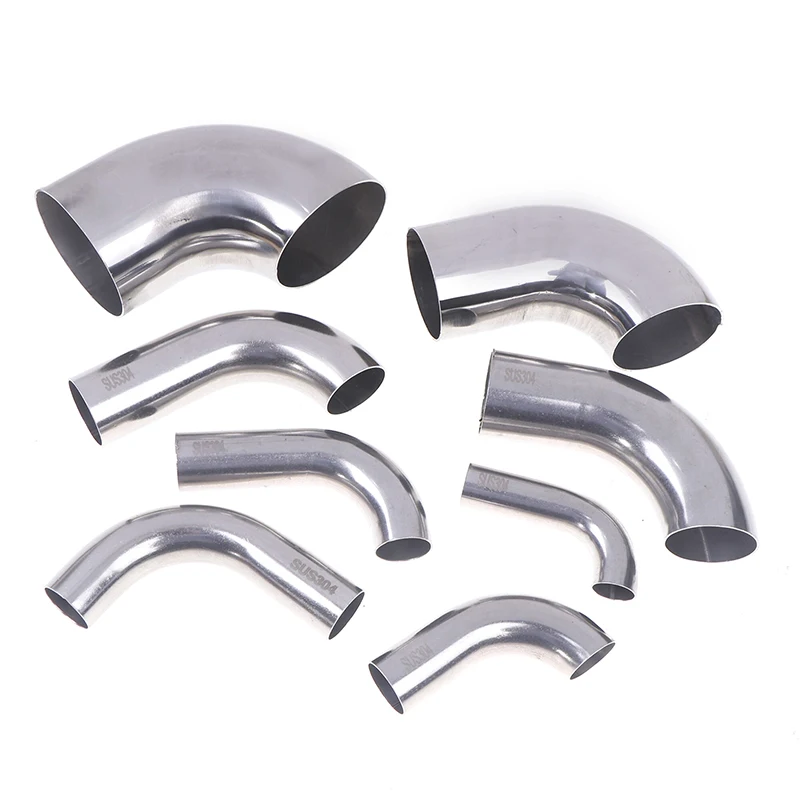 19/25/32/38/51/63mm Stainless Steel 304 OD Elbow 90 Degree Welding Elbow Pipe Connection Fittings