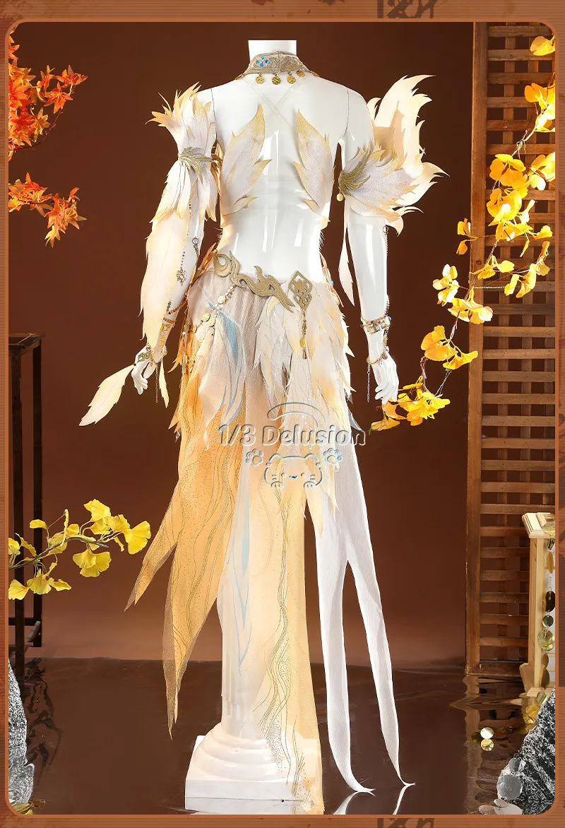 

Костюм для косплея Юй Линлун из Naraka Bladepoint, аниме-наряд для вечеринок и ролевых игр, костюм на Хэллоуин для женщин, 1/3 Delusion