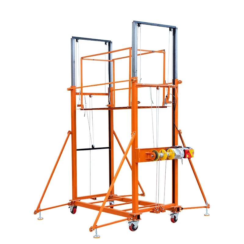 Iron Elevator Scaffolding Motorised Electric Building Scaffolding Adjust Scaffold for Constructions