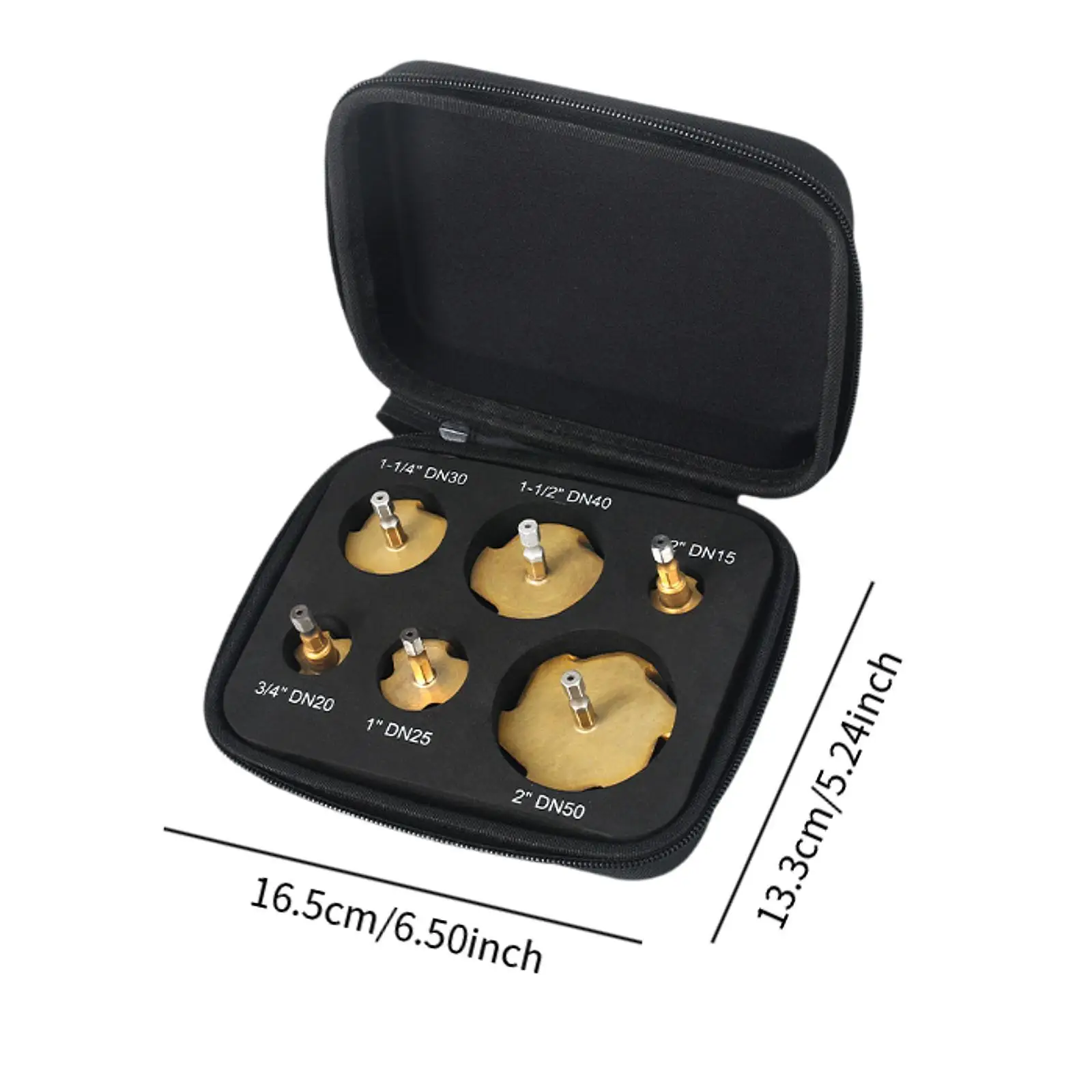 6x Hex Shank Ppr Expander Gat Uitbreidingsboor Hoge Prestaties Vervanging Ppr Lifting Stapte Boor voor Waterleiding Reparatie