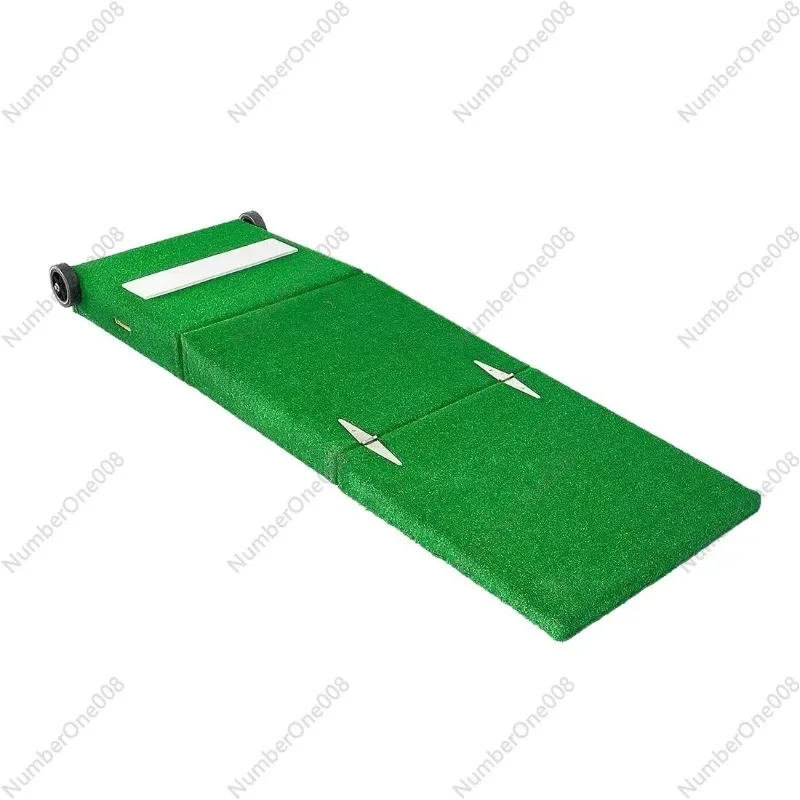Baseball Pitcher Pitching Training Pad Baseball Training Equipment Portable Handle Slope Pad