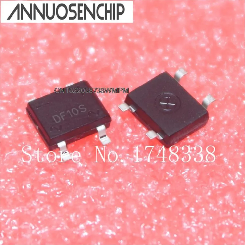 10PCS/lot New and Original SMD 1000V DF10  1A SOP-4 DF10S