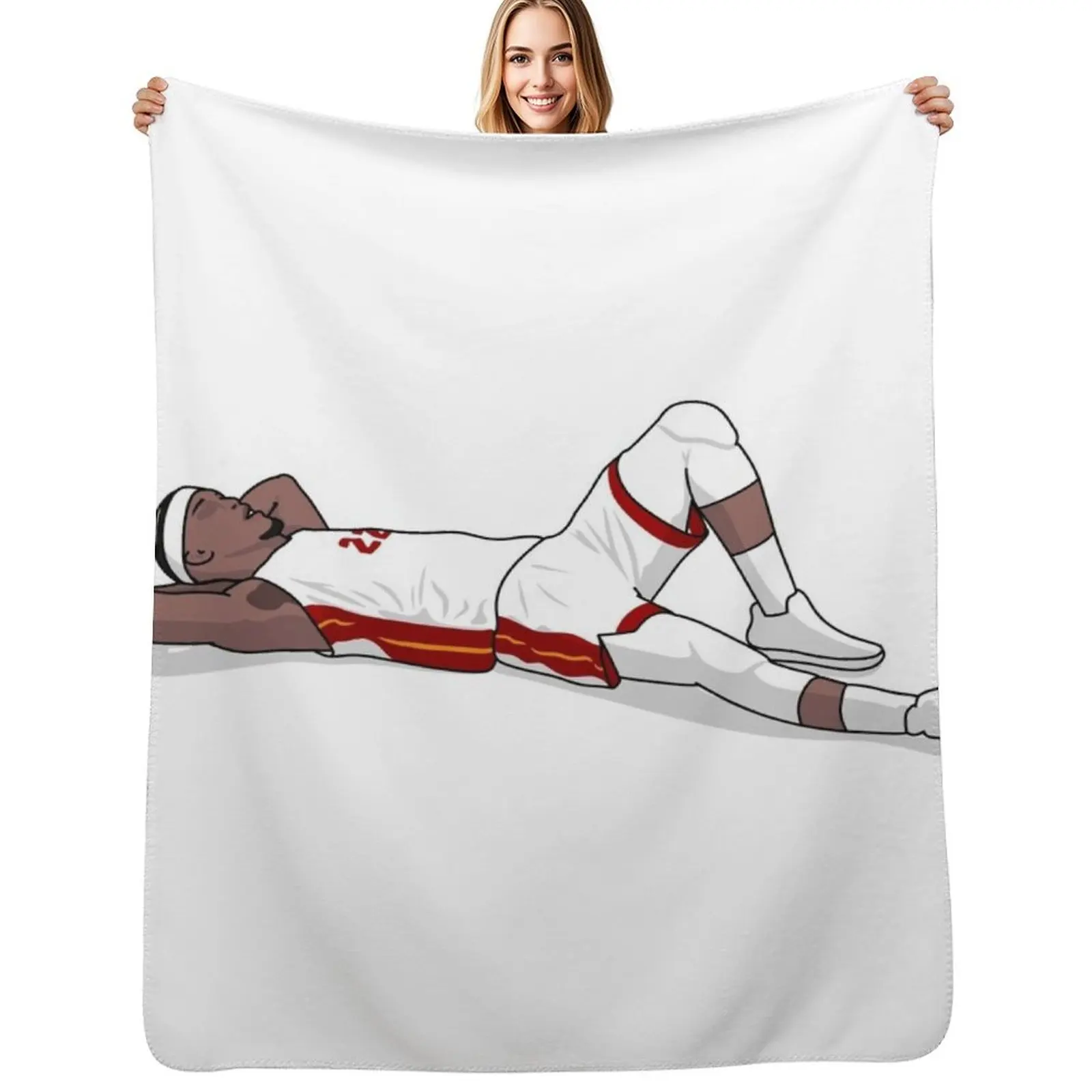Playoff jimmy Throw Blanket Blankets For Baby Tourist For Decorative Sofa Beach Soft Big Plaid Blankets