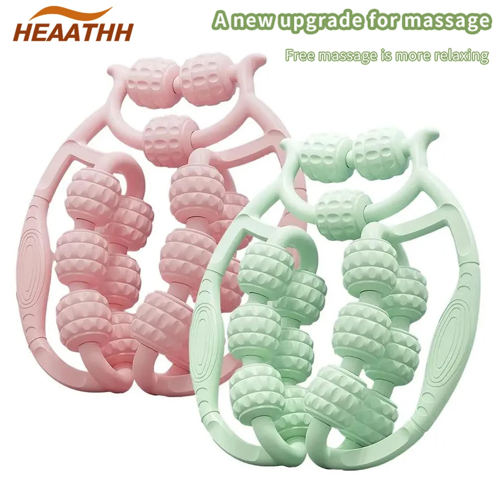 15 Wheels Leg Ring Leg Clamp Weight Loss Artifact Beauty Leg Muscle Elimination Trainer Roller Massager Yoga Equipment