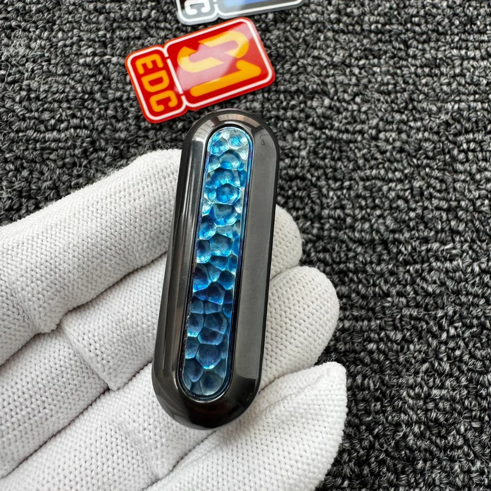 Pre-owned 01EDC Pod-l Zirconium Fidget Slider Limited 100 Stress Relief Toy Push Slider EDC Pocket Toy ADHD-friendly
