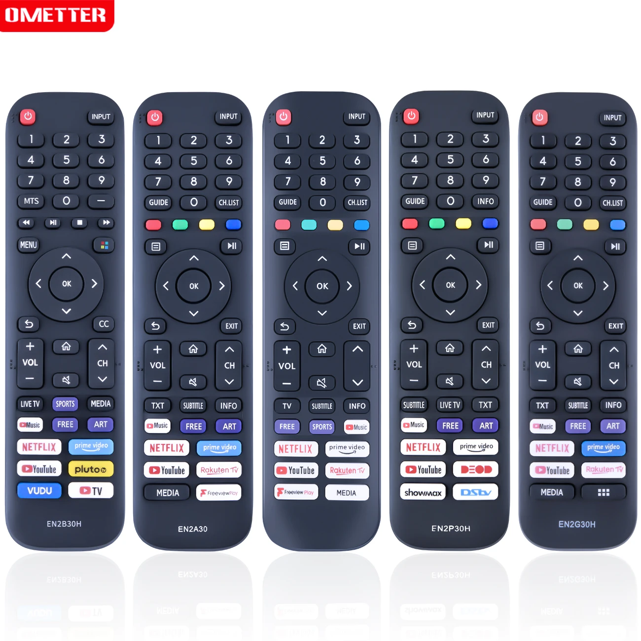 EN2A30 EN2G30H EN2P30H EN2B30H EN2AG30H Remote Control for Hisense VIDAA 4K UHD LED Smart TV HT266544  40A4GTUK 32A4GTUK EN2K30P