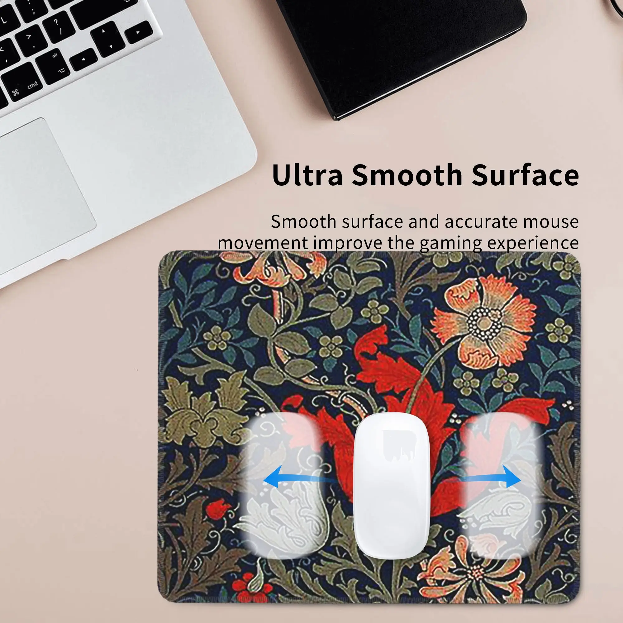 ويليام موريس كومبتون ماوس الوسادة الكمبيوتر لوحة المفاتيح ماوس حصيرة ألعاب الكمبيوتر المحمول مكتب حصيرة مكتب الجدول الحصير #3