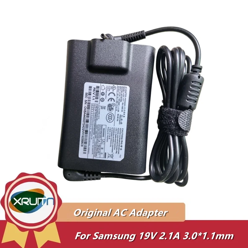 New Original 19V 2.1A PA-1400-24 AC Adapter Laptop Charger For Samsung Series 3 5 7 9 AD-4019SL NP500P4C NP520U4C Power Supply