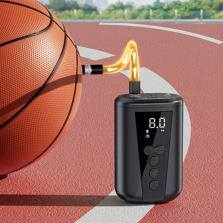 

Rechargeable Ball Inflator Pump, Universal for Basketball, Football, Volleyball, Swimming Rings and Balloons