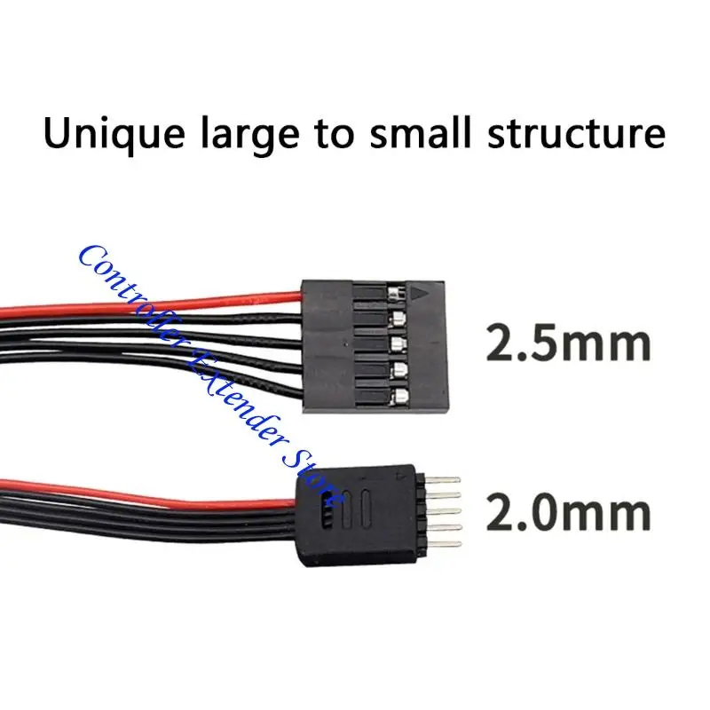 N84B 2.54mm女性から2.0mmの男性ワイヤージャンパーケーブルプロトタイプテストツールのためのジャンパーケーブル