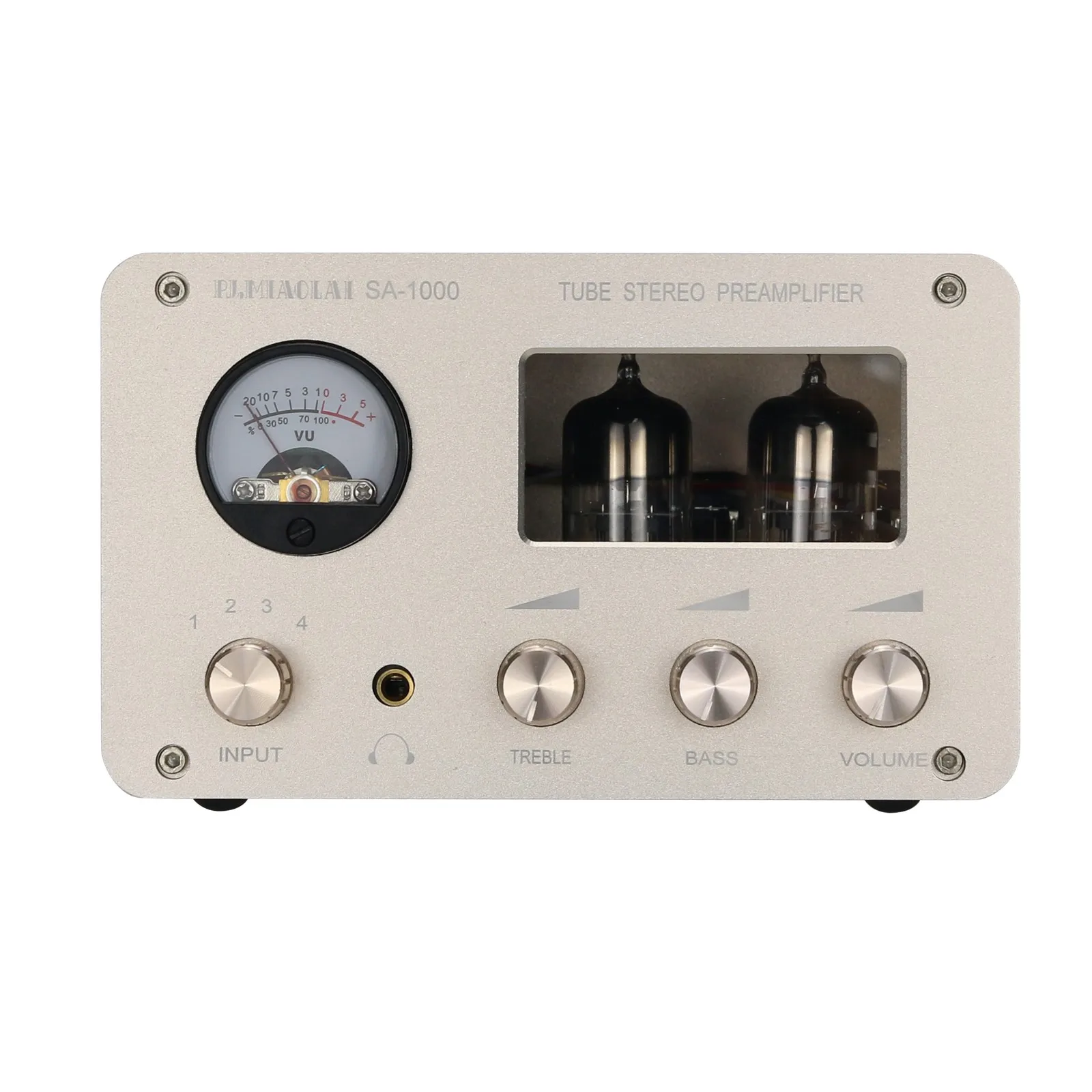 HiFiAMP SA-1000 PJ MIAOLAI Hifi Audio Amplifier 4 Input 2 Output Electric Tube Stereo Preamplifier view 5