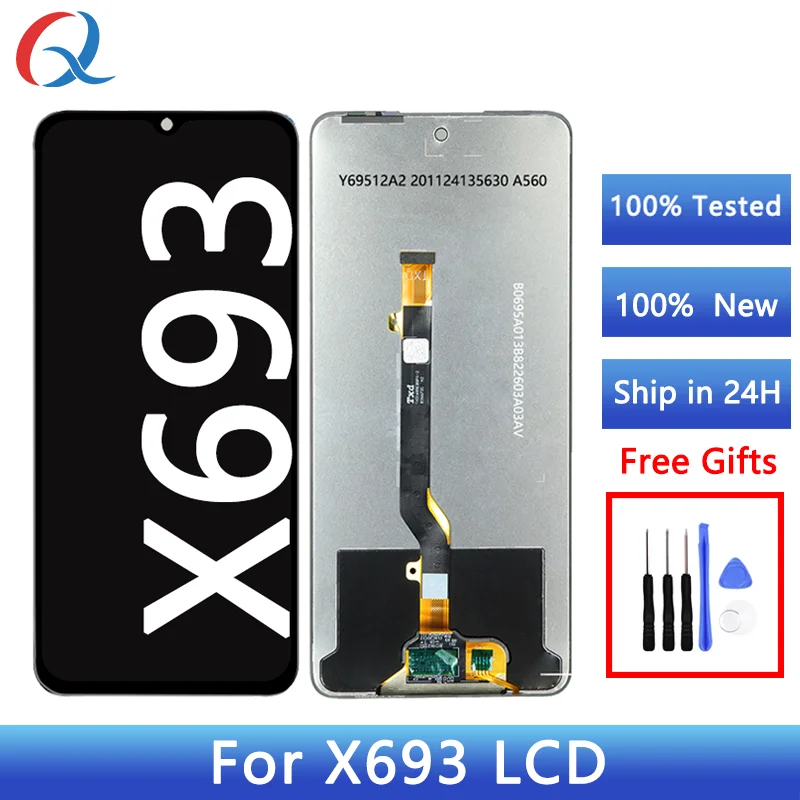 X693 lcd pantalla for Infinix Note 10 screen replacement Mobile Phone Lcds for Infinix Hot 11i display for pova 2 Lcd