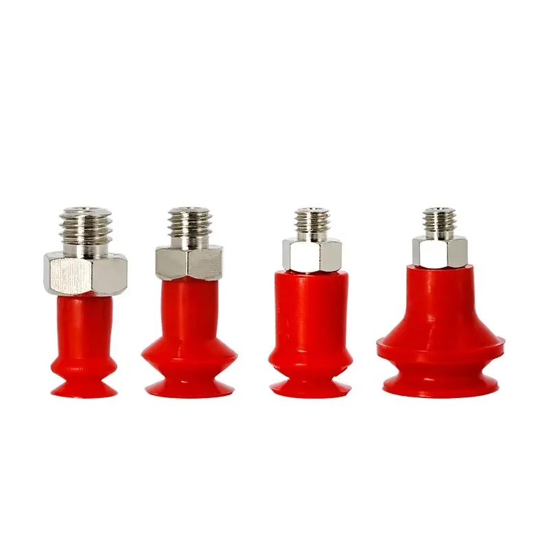 Pyab Send Mechanical Hand Vacuum Suction Cup Red Corrugated U8 B8 U15 B10-2 Industrial Pneumatic Accessories